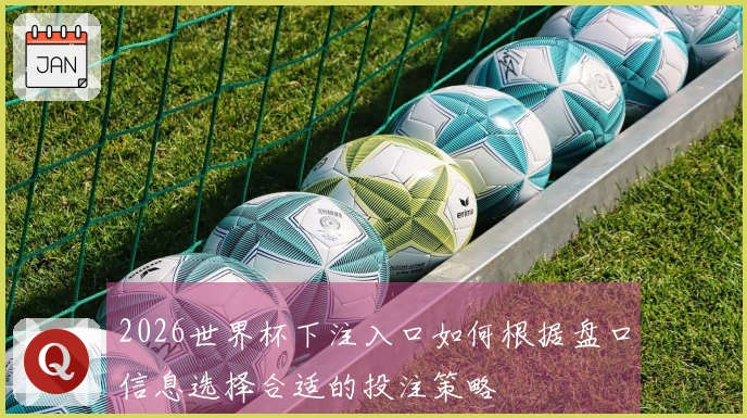 2026世界杯下注入口如何根据盘口信息选择合适的投注策略